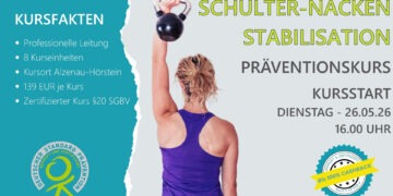 Präventionskurs Schulter-Nacken-Stabilisation Mail 2026